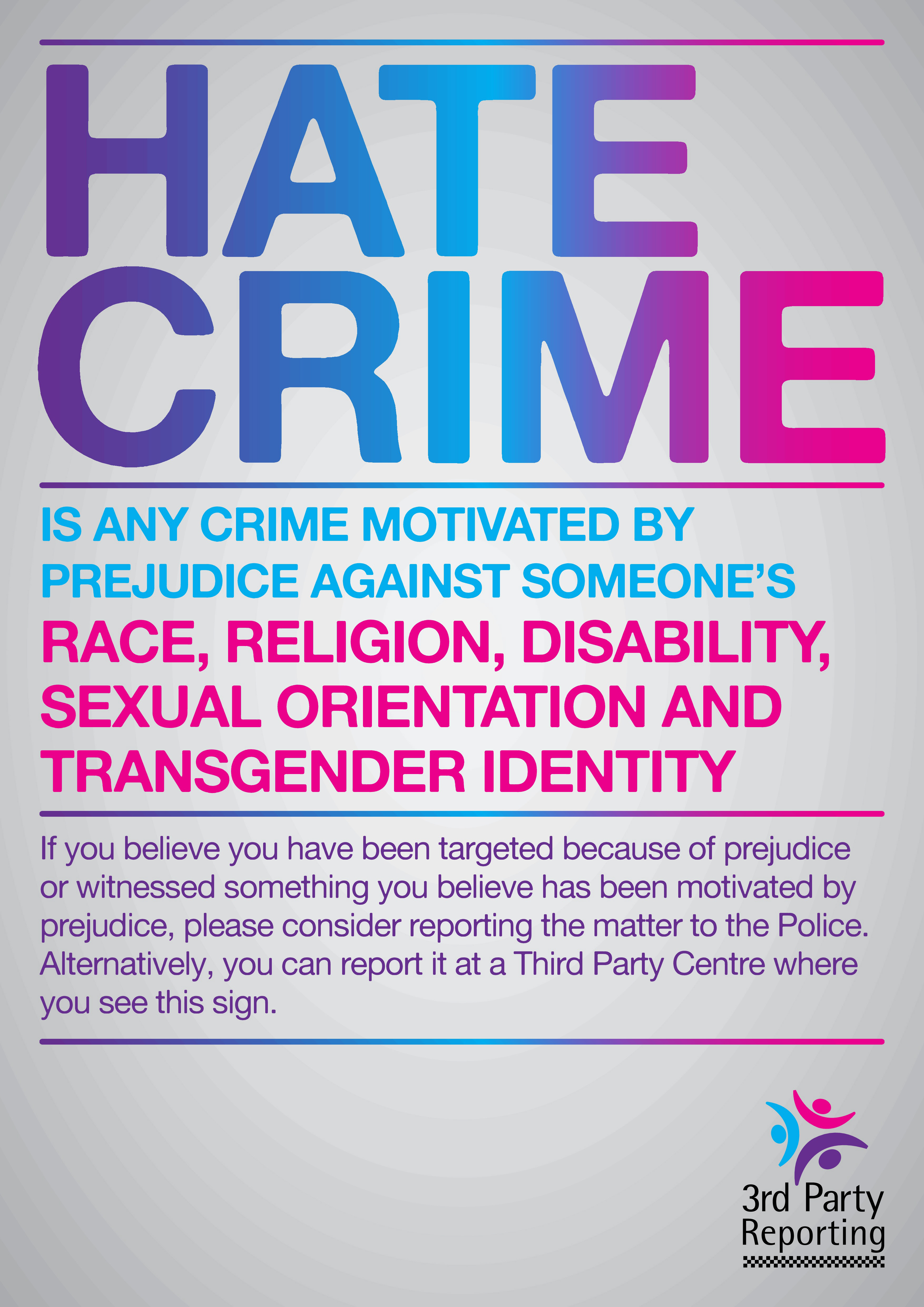 Hate Crime Poster